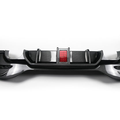 Heckdiffusor Carbon-Optik LED passend für BMW 1er F20 F21 2015-2019