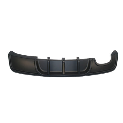 Heckstoßstange Diffusor Matt Schwarz LED passend für BMW 1er E82/E88 2007-2013