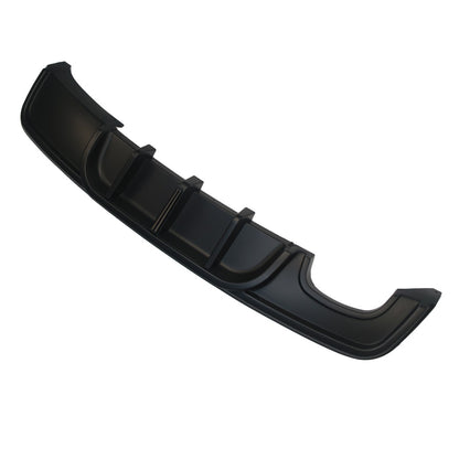 Heckstoßstange Diffusor Matt Schwarz LED passend für BMW 1er E82/E88 2007-2013