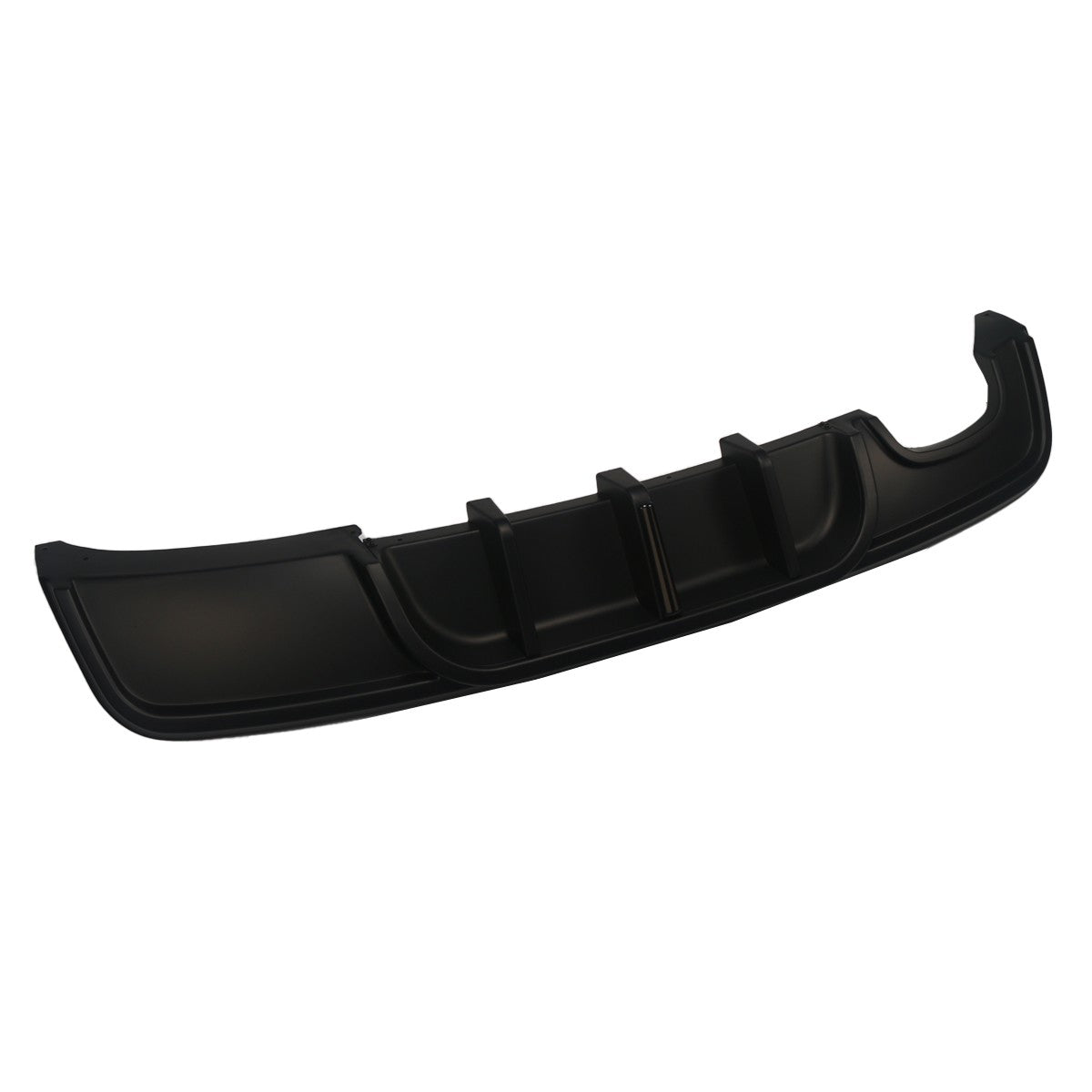 Heckstoßstange Diffusor Matt Schwarz LED passend für BMW 1er E82/E88 2007-2013