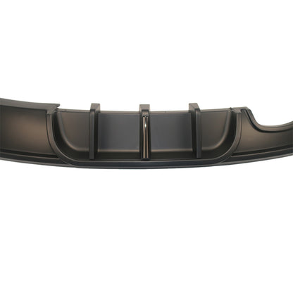 Heckstoßstange Diffusor Matt Schwarz LED passend für BMW 1er E82/E88 2007-2013