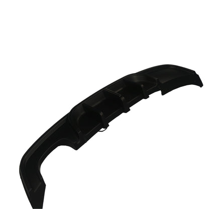 Heckstoßstange Diffusor Matt Schwarz LED passend für BMW 1er E82/E88 2007-2013