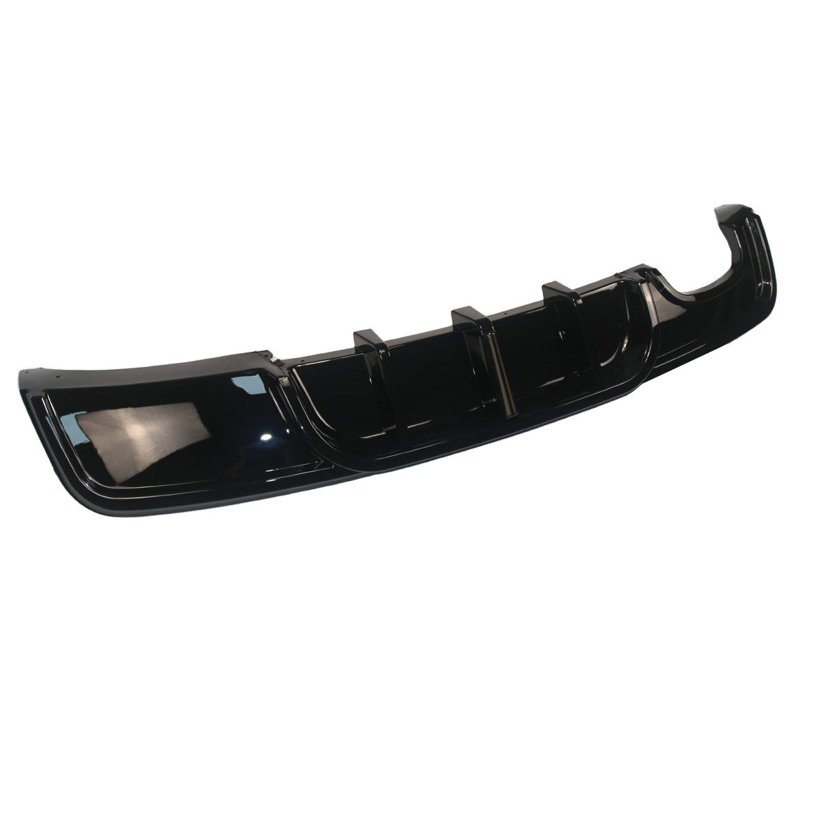 Heckdiffusor Hochglanz Schwarz LED passend für BMW 1er E82 E88 2007-2013