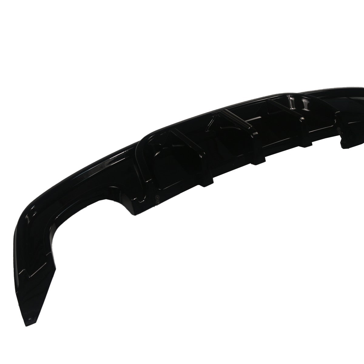 Heckdiffusor Hochglanz Schwarz LED passend für BMW 1er E82 E88 2007-2013