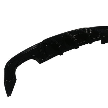 Heckdiffusor Hochglanz Schwarz LED passend für BMW 1er E82 E88 2007-2013