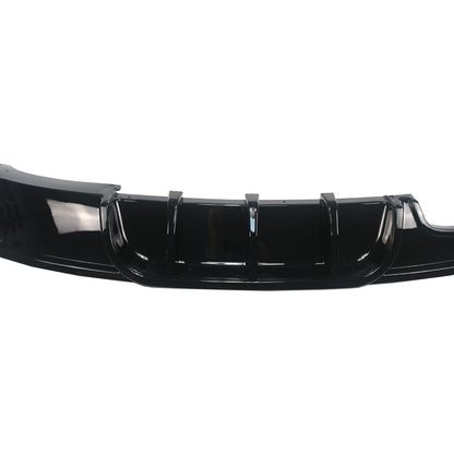 Heckdiffusor Hochglanz Schwarz passend für BMW 1er E82 E88 2007-2013