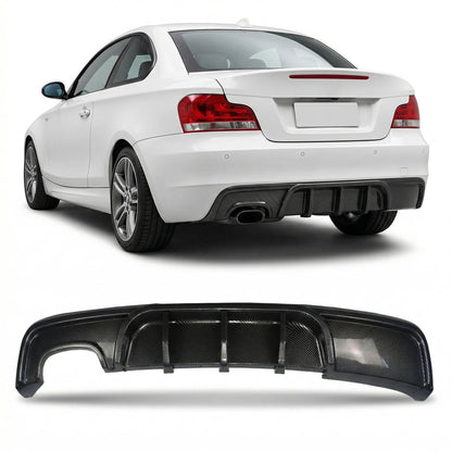 Heckdiffusor Carbon-Optik passend für BMW 1er E82 E88 2007-2013