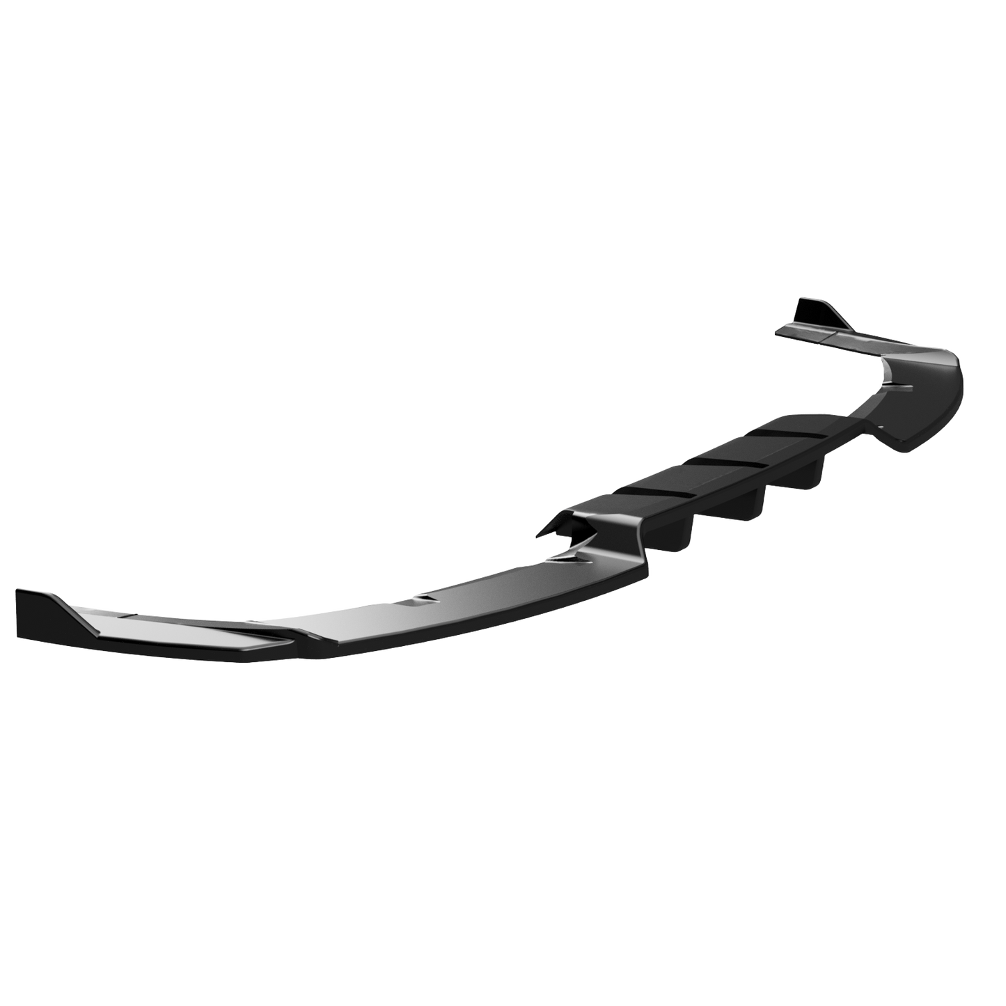 Heckstoßstange Mitteldiffusor Splitter Hochglanz Schwarz passend für BMW iX M-Pack i20 2021+
