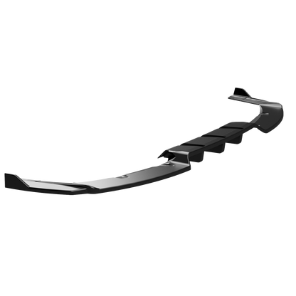 Heckstoßstange Mitteldiffusor Splitter Hochglanz Schwarz passend für BMW iX M-Pack i20 2021+