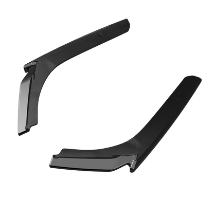RS11.042 - Heckseitendiffuser Splitter passend für BMW M4 F82 2014-2021 Hochglanz Schwarz