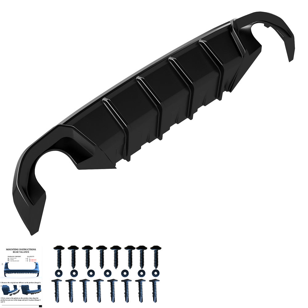 Heckschürze passend für BMW 4er G26 Grand Coupe M-Pack / M440i 2021+