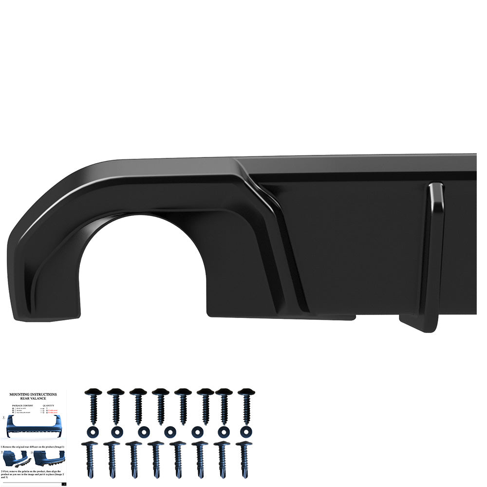 Heckschürze passend für BMW 4er G26 Grand Coupe M-Pack / M440i 2021+