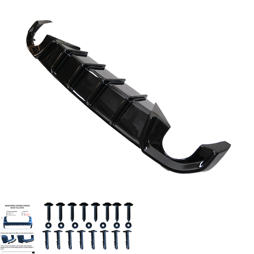 Heckschürze passend für BMW 4er G26 Grand Coupe M-Pack / M440i 2021+