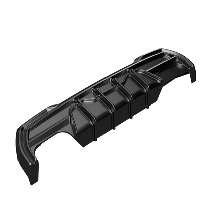 Heckschürze passend für BMW 1er F40 M-Pack/M135i 2019-2024 Hochglanz Schwarz