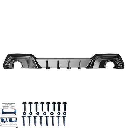 Heckdiffusor passend für BMW 3er M-Pack G20/G21 2018-2022 Hochglanz Schwarz