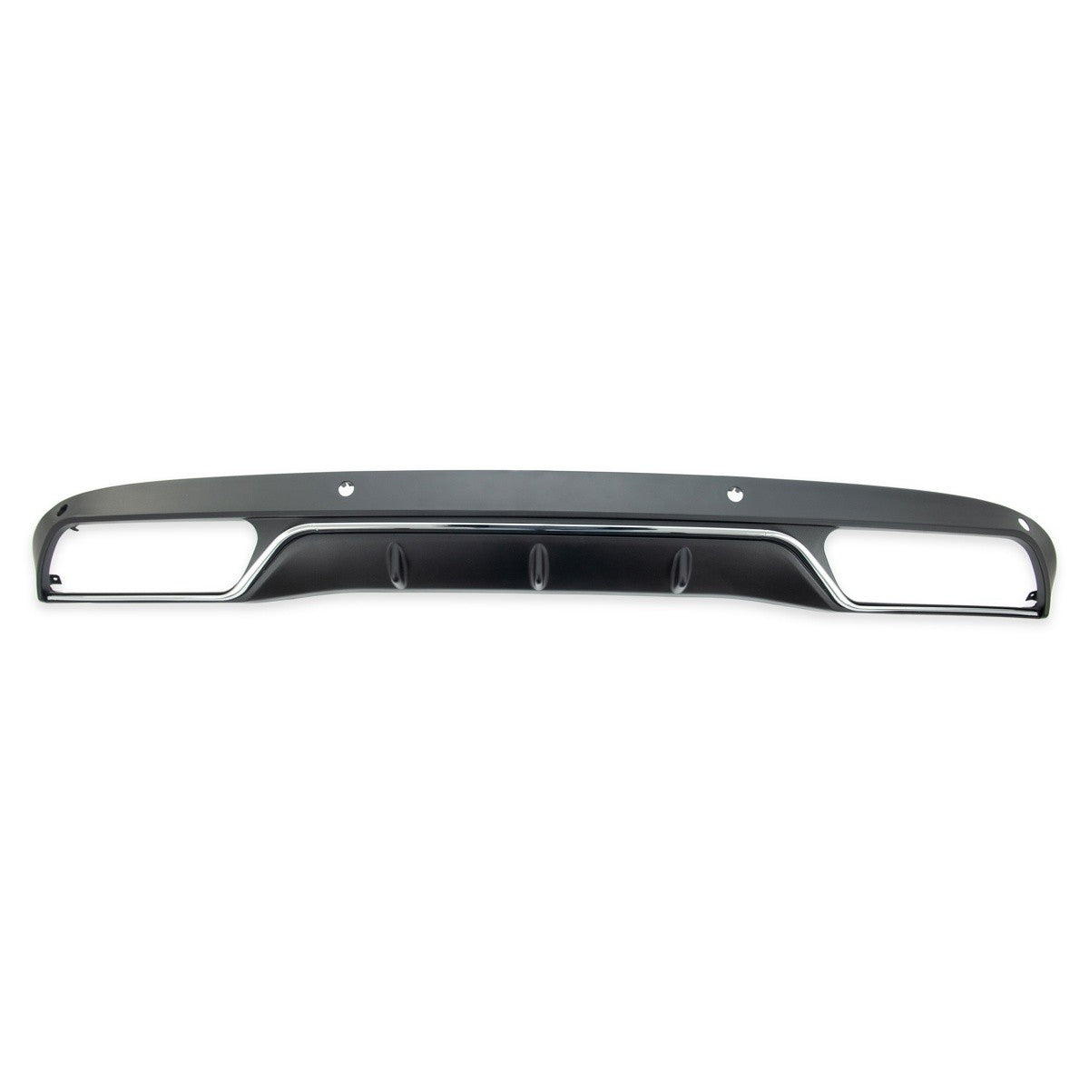 Heckspoiler Diffusor Silber passend für Mercedes C-Klasse W205 2013-2021