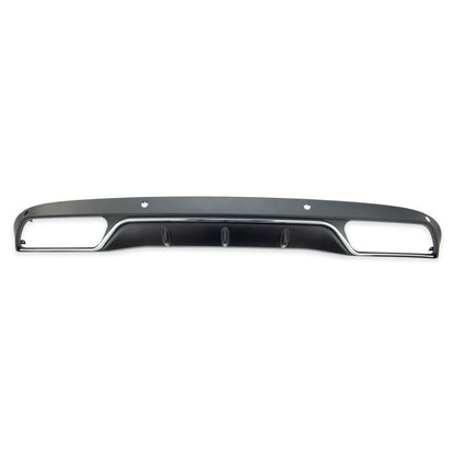 Heckspoiler Diffusor Silber passend für Mercedes C-Klasse W205 2013-2021