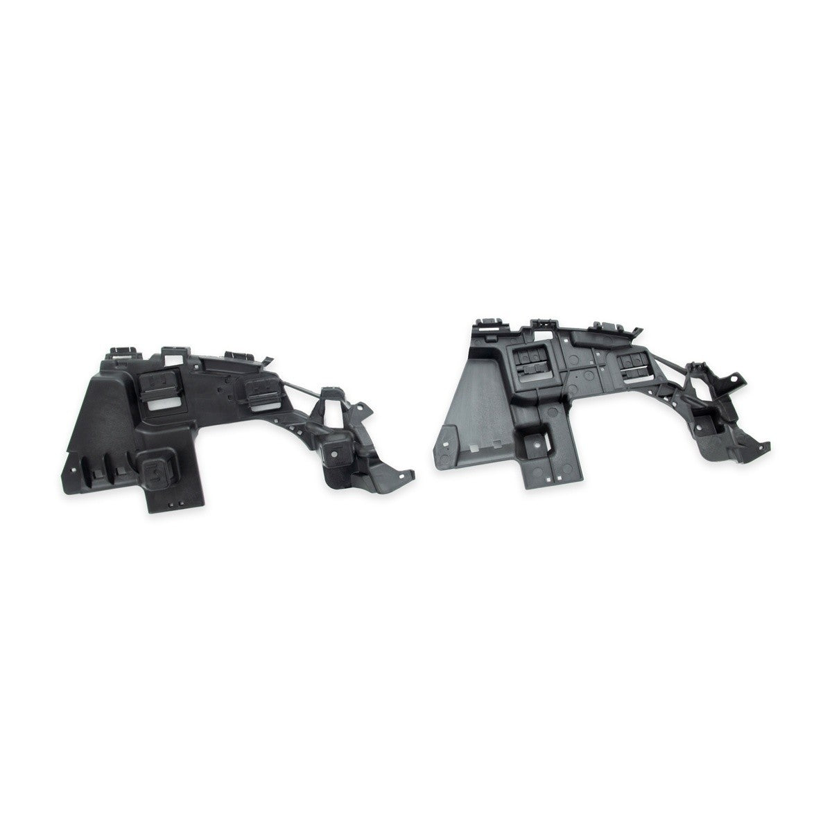Heckspoiler Diffusor Silber passend für Mercedes C-Klasse W205 2013-2021