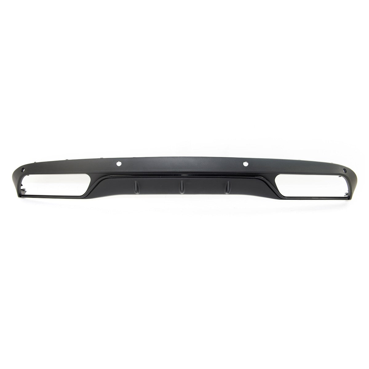 Heckstoßstange Diffusor Schwarz passend für Mercedes C-Klasse C205 Coupé Cabrio 2013-2018