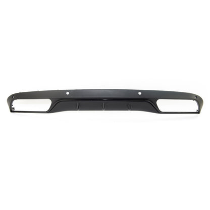 Heckstoßstange Diffusor Schwarz passend für Mercedes C-Klasse C205 Coupé Cabrio 2013-2018