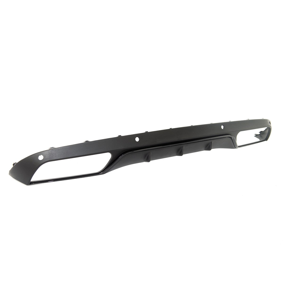 Heckstoßstange Diffusor Schwarz passend für Mercedes C-Klasse C205 Coupé Cabrio 2013-2018