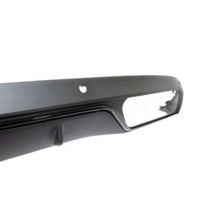 Heckstoßstange Diffusor Schwarz passend für Mercedes C-Klasse C205 Coupé Cabrio 2013-2018