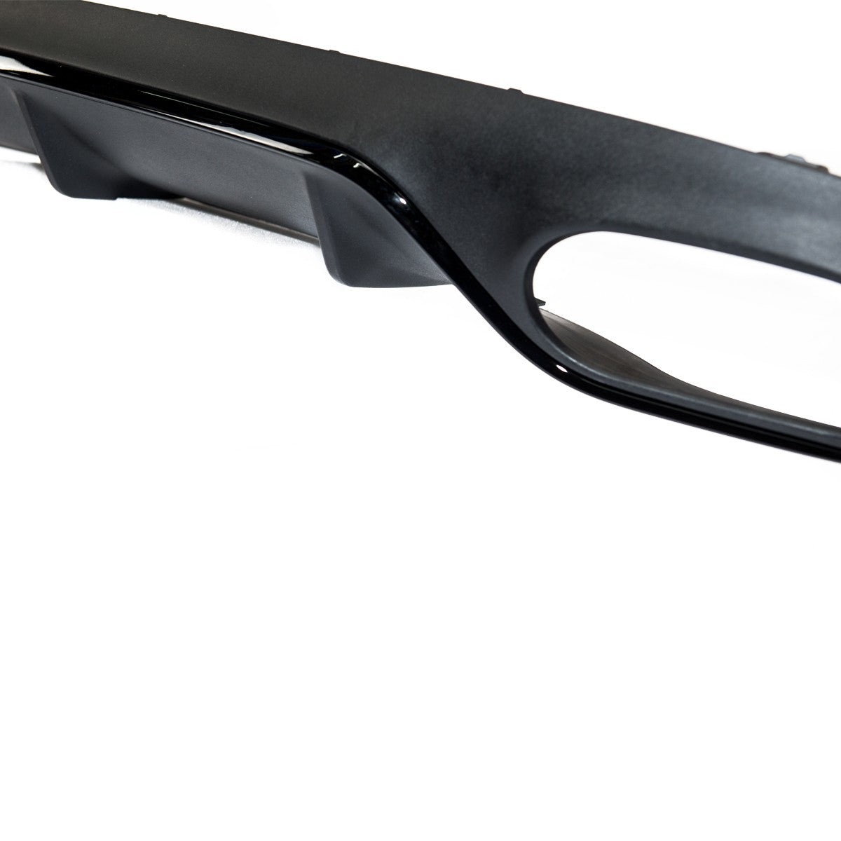 Heckstoßstange Diffusor mit Schwarzen Endrohren passend für Mercedes E-Klasse C238 A238 2016-2020