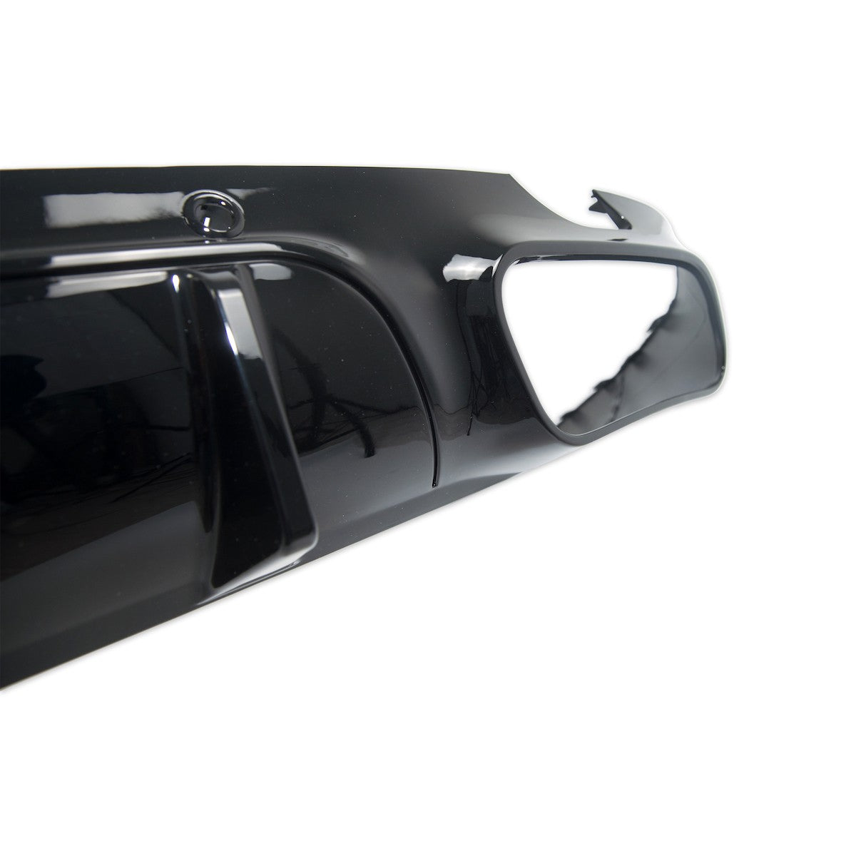 Heckstoßstange Diffusor mit verchromten Endrohren passend für Mercedes CLS C257 2018-Heute