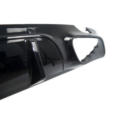 Heckstoßstange Diffusor mit verchromten Endrohren passend für Mercedes CLS C257 2018-Heute