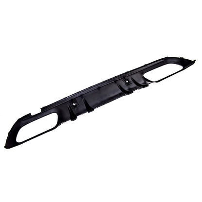 Heckstoßstange Diffusor mit schwarzen Endrohren passend für Mercedes C-Klasse W205 2015-2021