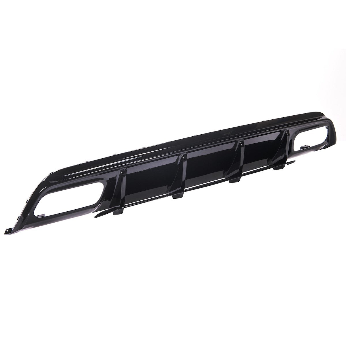 Heckstoßstange Diffusor Hochglanz Schwarz passend für Mercedes A-Klasse W176 2012-2018