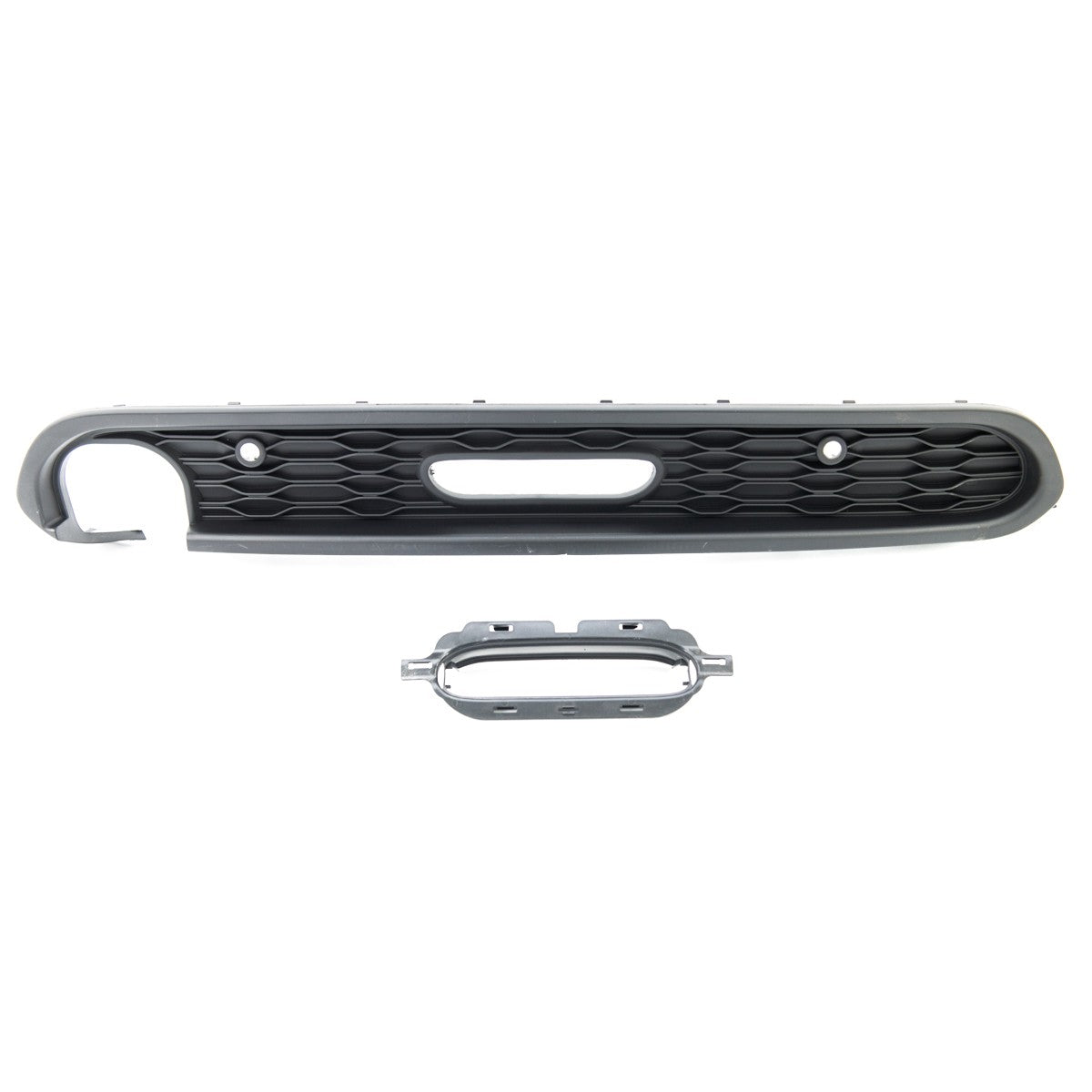 Heckstoßstange Diffusor passend für MINI Schrägheck F55 F56 Cabrio F57 2013-