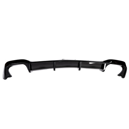 Heckstoßstange Diffusor Hochglanz Schwarz Quad Exhaust passend für VW Golf 8 2019-2024