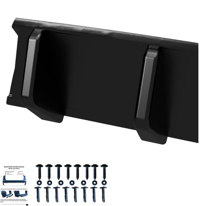 Heckdiffusor passend für VW Tiguan Mk2 Standard / R-Line 2015-2020 Hochglanz Schwarz