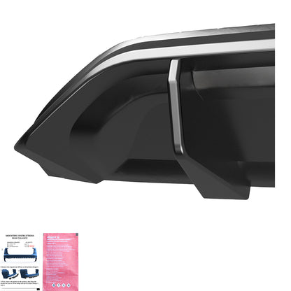 Heckschürze passend für VW Volkswagen Tayron Standard/R-Line Mk1 2025+ Hochglanz Schwarz