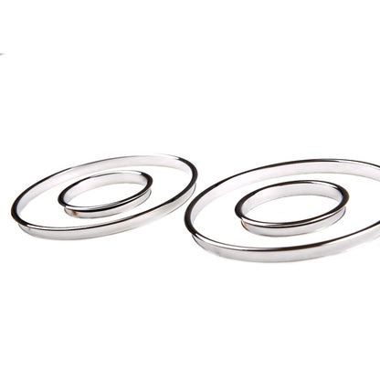 Chrom Armaturenbrett Ringe passend für BMW 5er E39 1995-2003