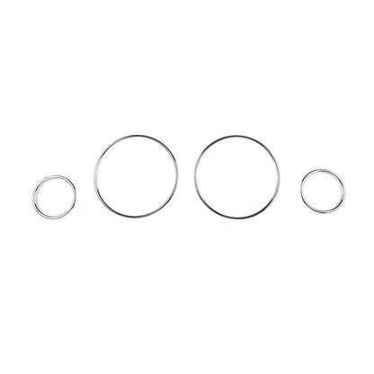 Chrom Armaturenbrett Ringe passend für BMW 5er E39 1995-2003