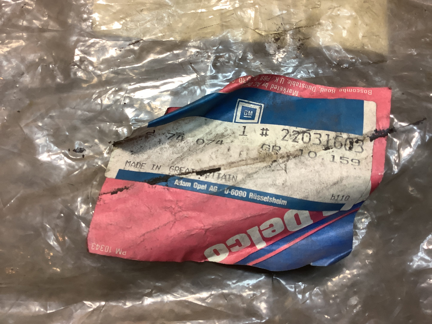 Opel Kadett F Cabrio Wischergestänge Original GM NEU