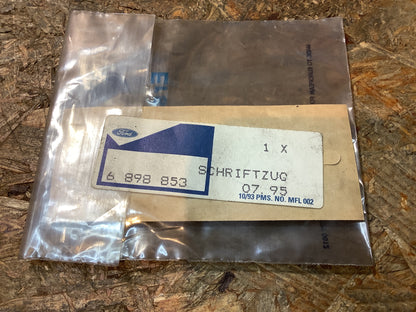 Schriftzug „GLX“ Original Ford NEU