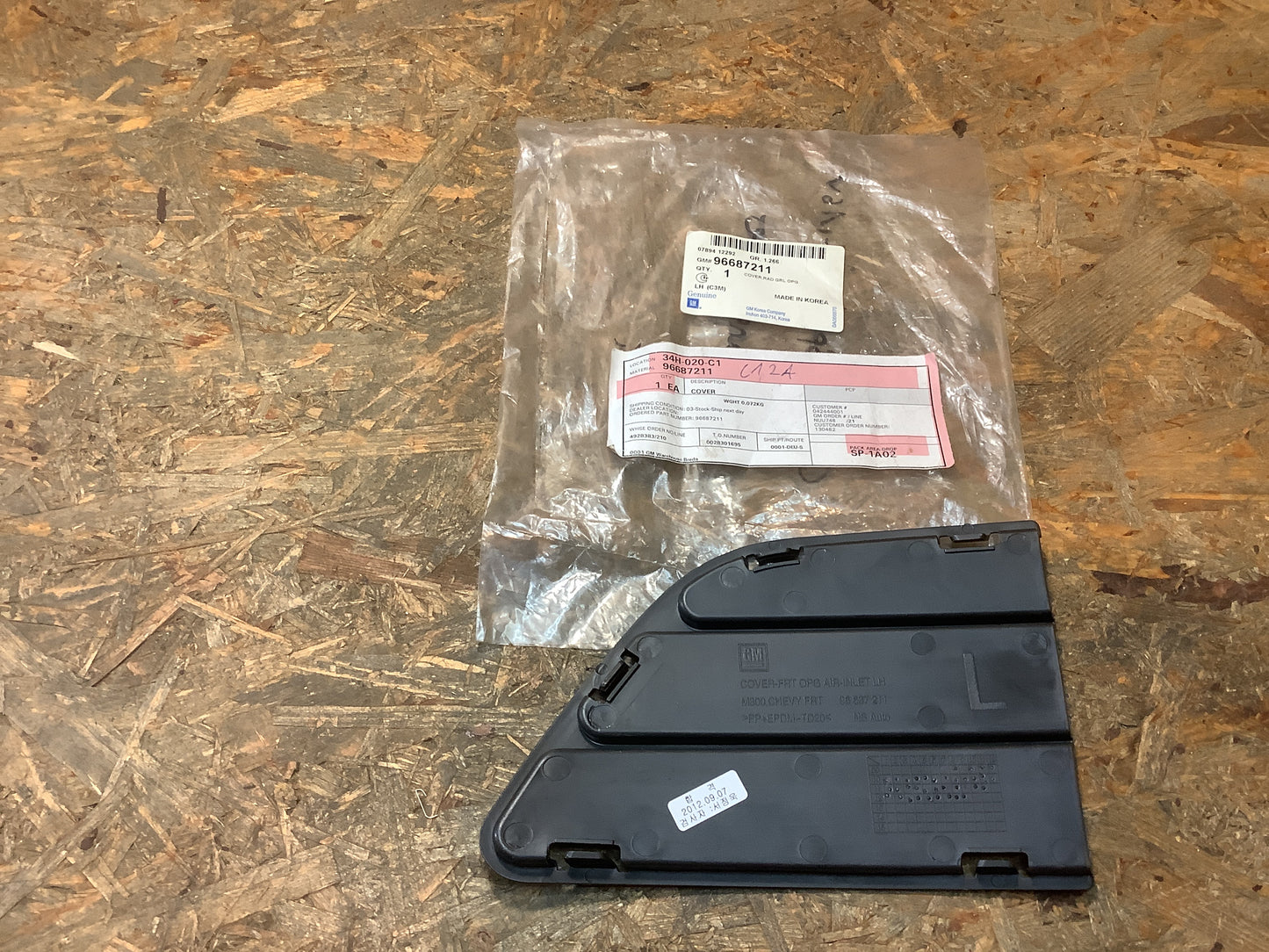 Chevrolet Stoßstangengitter Original GM NEU