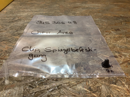 Chevrolet Aveo Clip, Spiegelbefestigung Original GM NEU