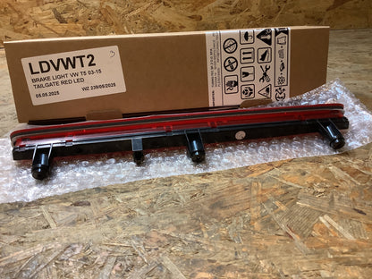 Tuning-Tec LED Lightbar Bremsleuchte für VW T5 Bus 03-15 mit Heckklappe rot
