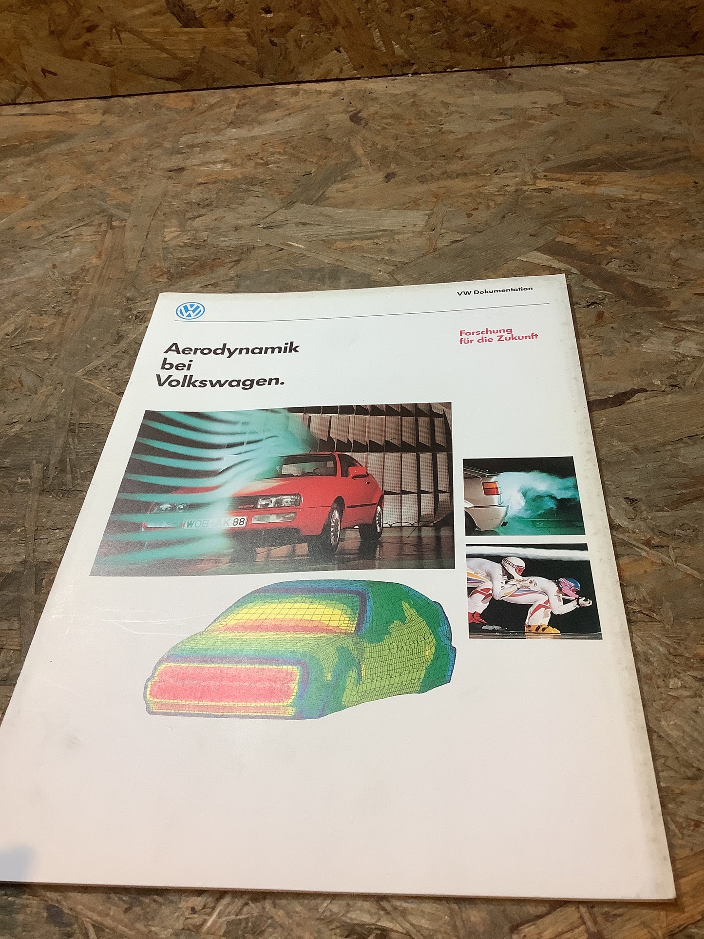 VW Dokumentation Aerodynamik bei Volkswagen