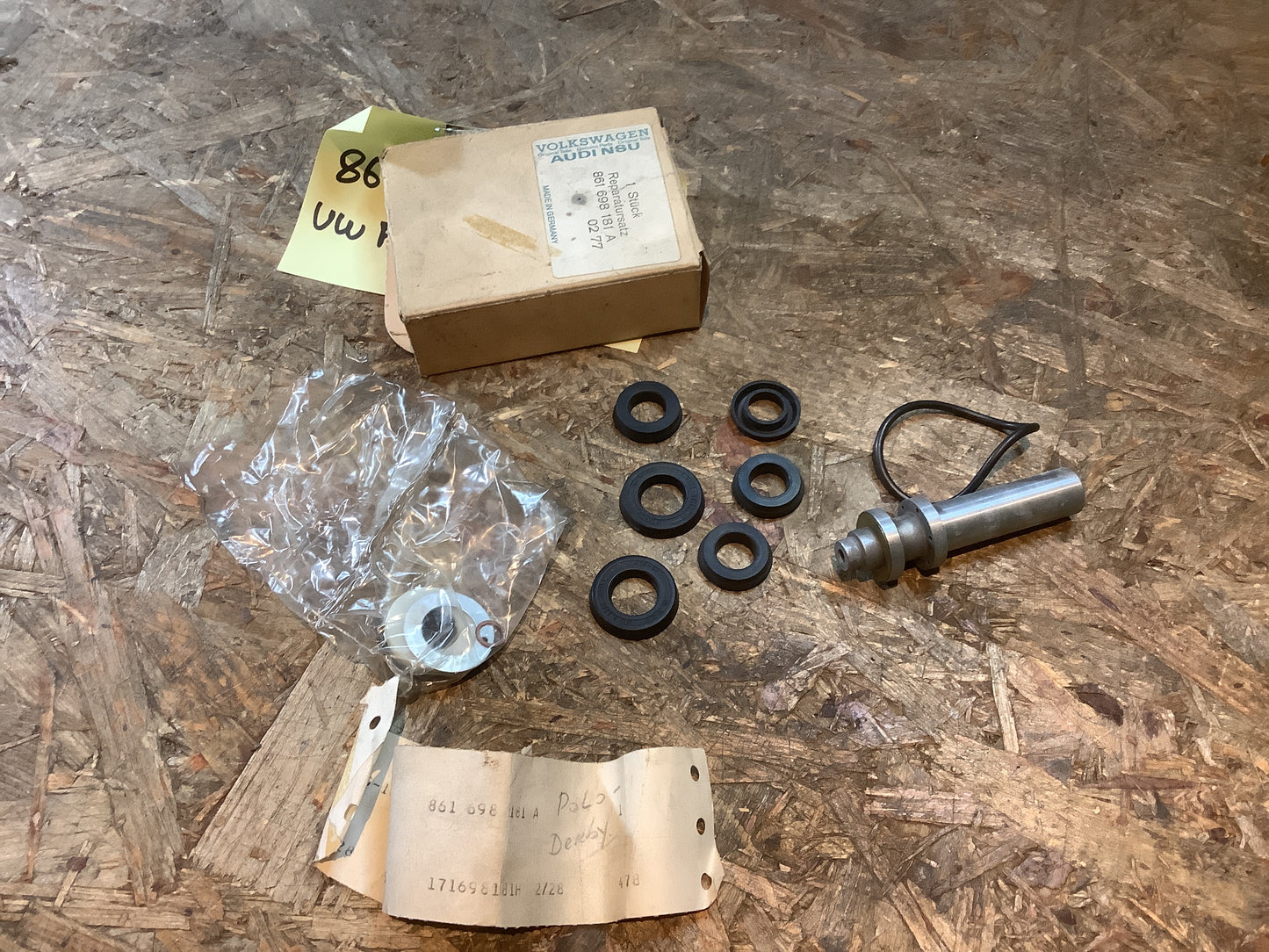 VW Polo 1,2 Reperatursatz, Hauptbremszylinder Original VW Audi NEU