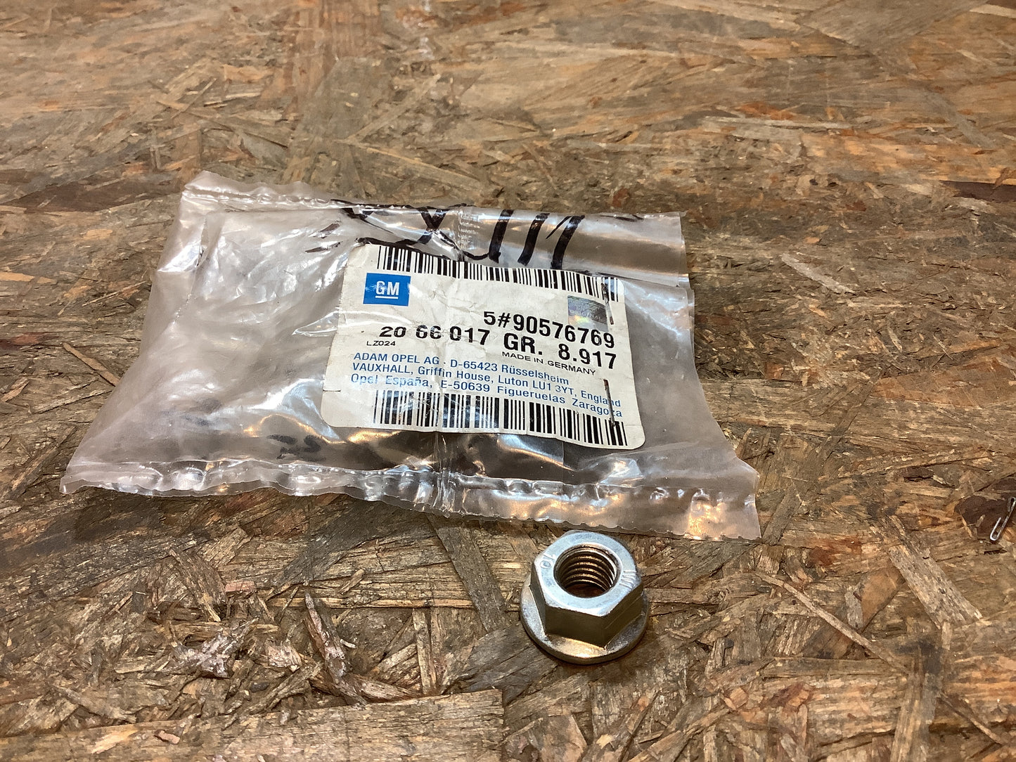 Astra G, Zafira A Sechskantmutter Original GM NEU