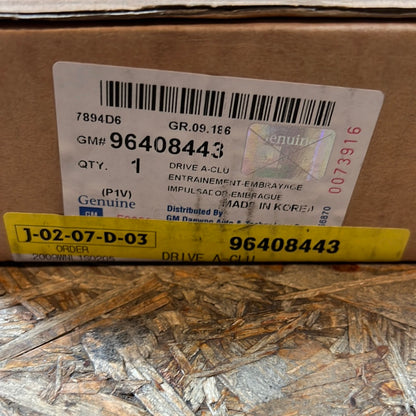 Original GM Chevrolet Kalos Kompressor Kupplung 96408443