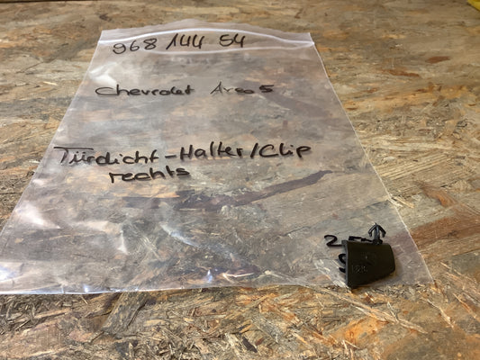 Chevrolet Türdicht-Halter/Clip rechts Original GM NEU