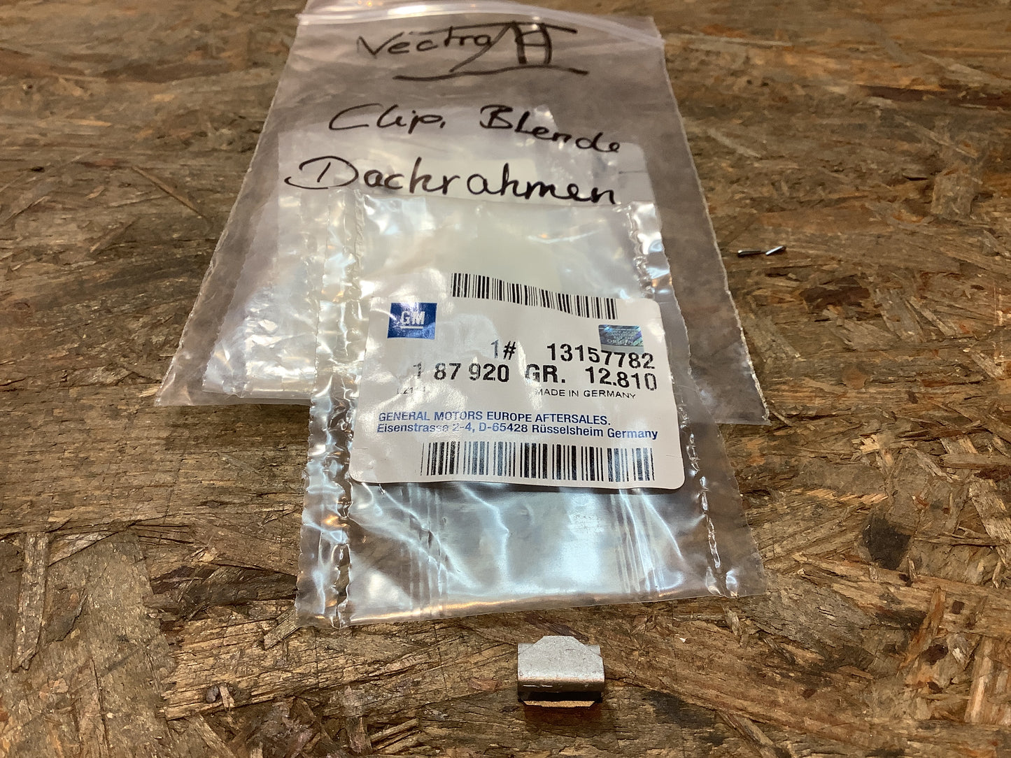 Vectra Clip, Blende Dachrahmen Original GM NEU