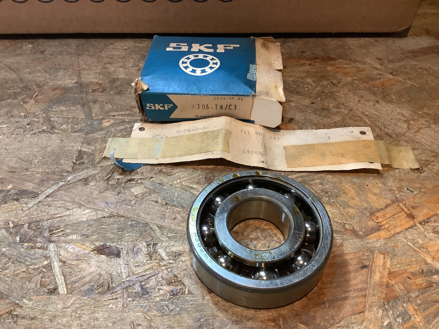 VW Käfer Bj. 50-79, VW Bus T1 Bj. 50-67 Radlager Hinterachse Original SKF NEU