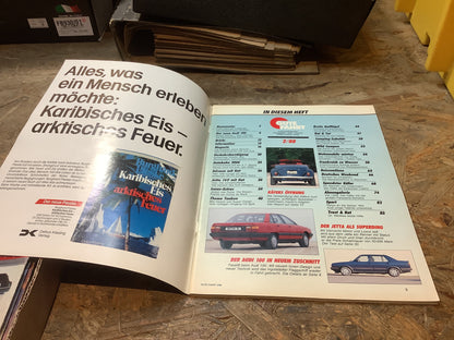 Gute Fahrt Der neue Audi 100 Zeitschrift Ausgabe 2/88
